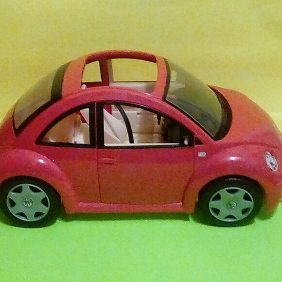 Barbie doll & pink VW  beetle Car Y2K 2000s price firm - Picture 6 of 14
